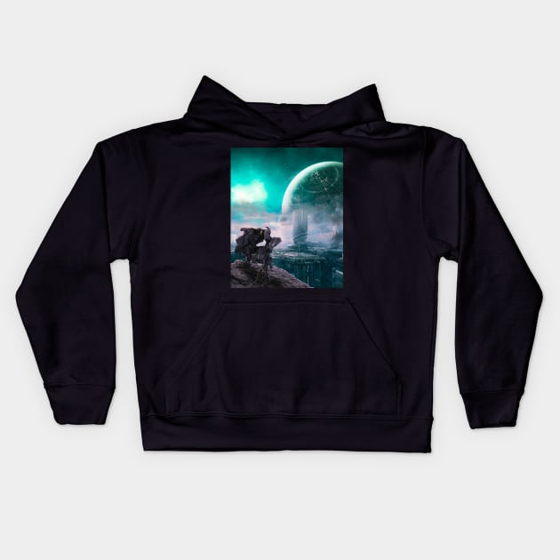 MECHA SPACE Kids Hoodie by SPACE DESIGN 1